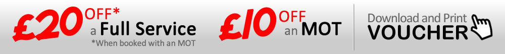 Car service in Eastleigh - discount voucher